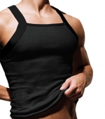 2xist Essentials 50 Cent Square Cut Tank Top